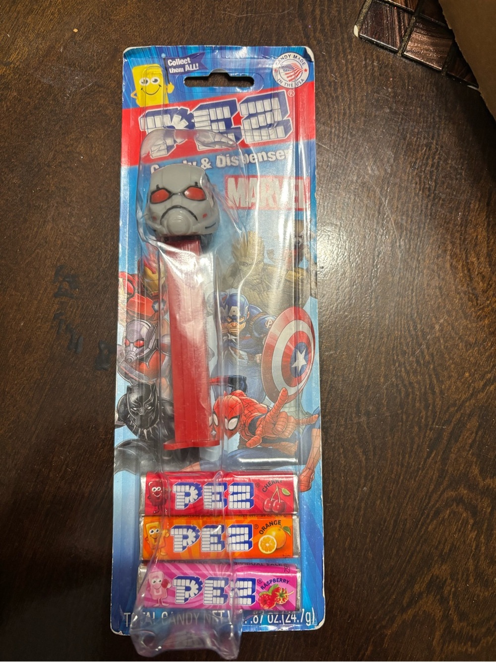 Marvel PEZ Ant-Man Red Candy Dispenser